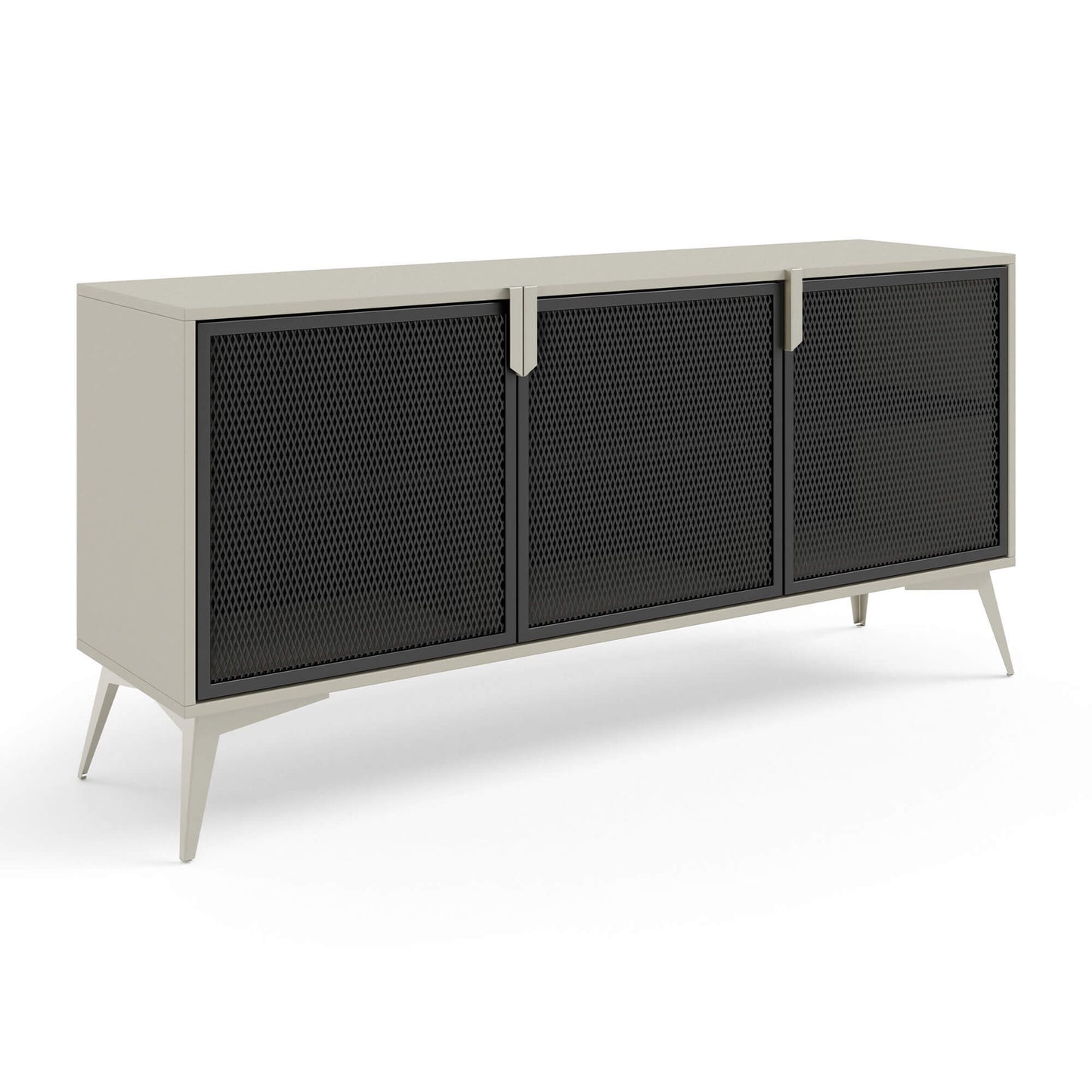 Kumode Bravis 164,5/42/77 cm kašmirs/melns - N1 Home