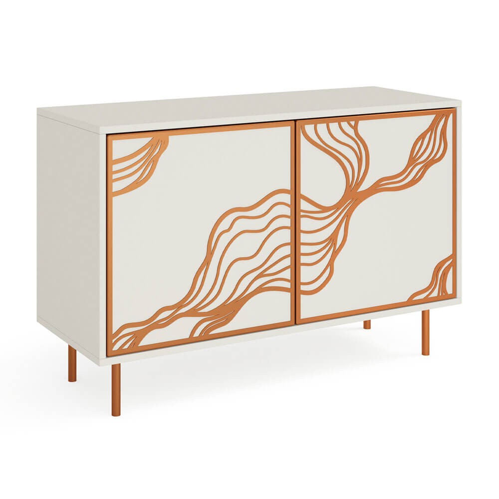 Kumode Maros 110/42/77 cm kašmirs/varš - N1 Home