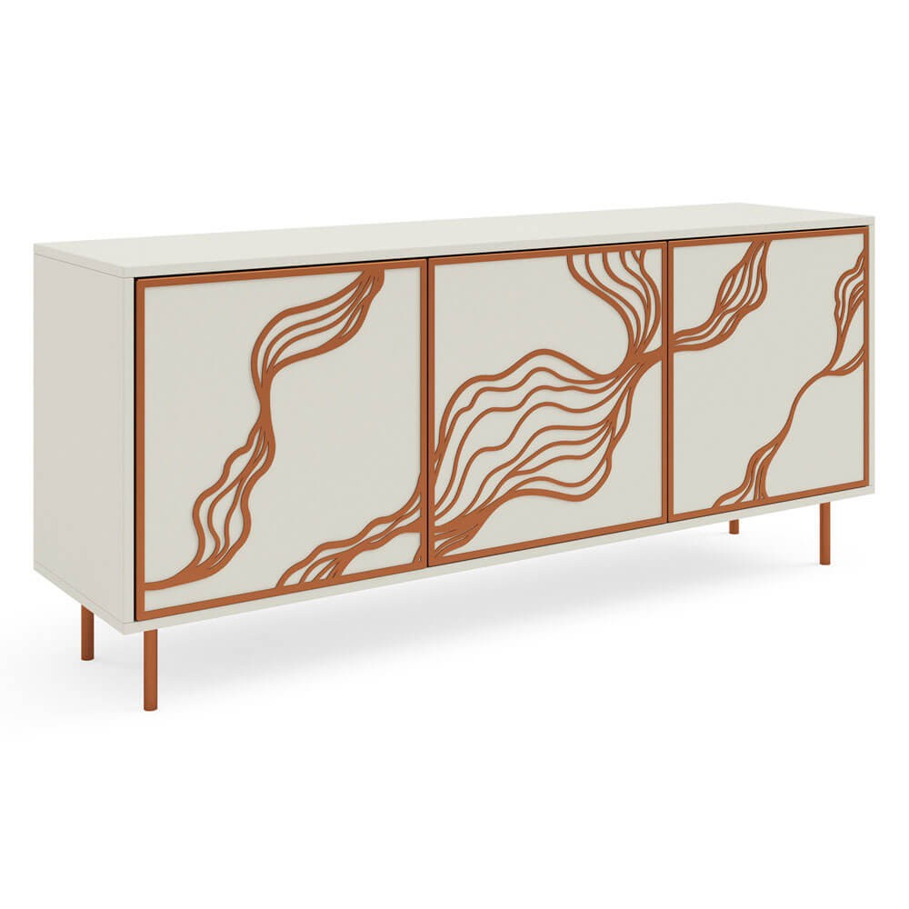 Kumode Maros 164.5/42/77 cm kašmirs/varš - N1 Home