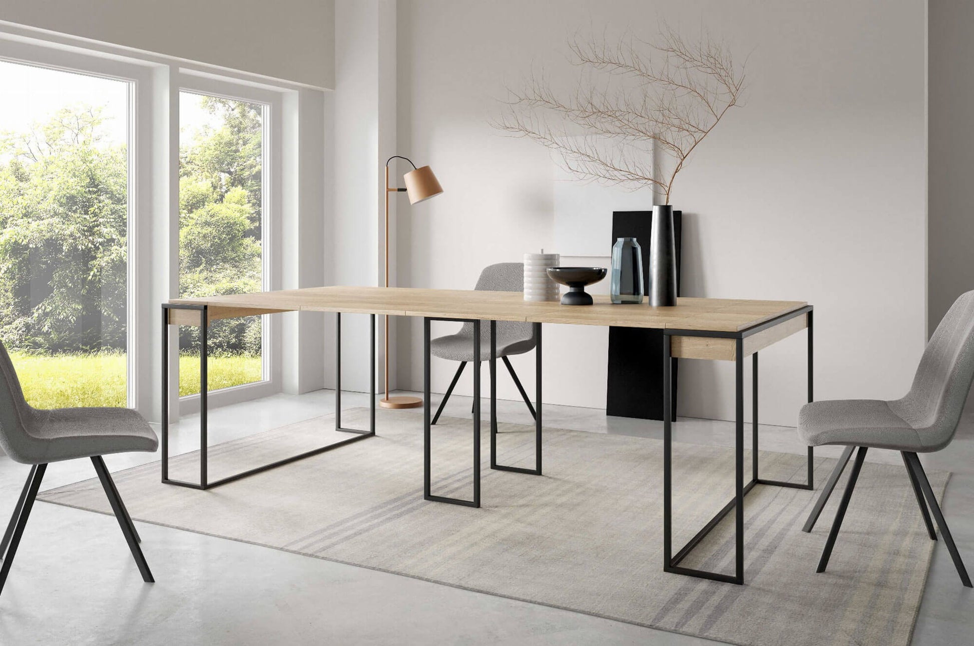 Konsole Aristo 78/18/100 cm Krafts ozols - N1 Home