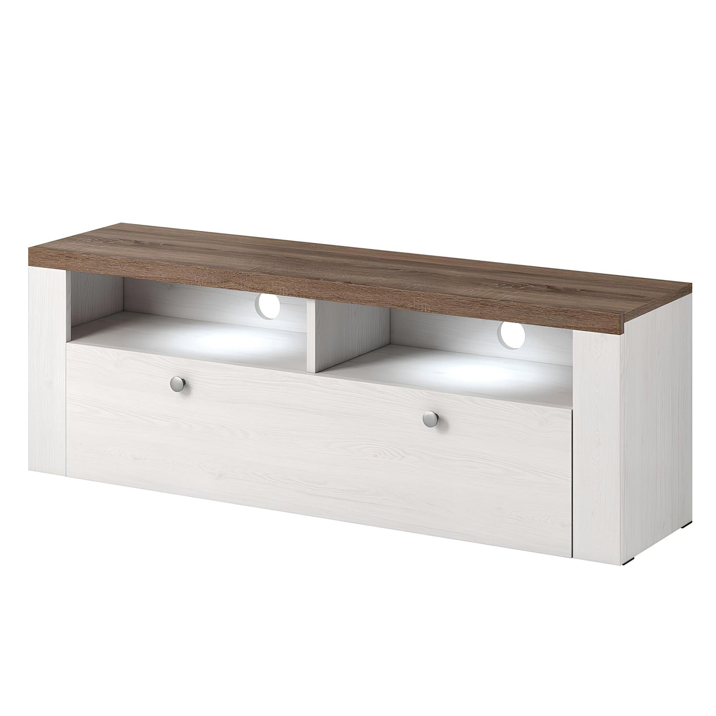 TV skapis Laroš 140/37/49 cm sonoma trifele/Sibiu lapegle