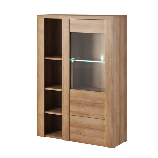 Skapis Laroš 100/37/145 cm Rivjēras gaišais ozols - N1 Home