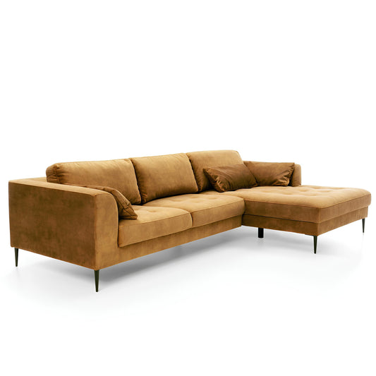 Dīvāns Lidzi 275/80/168 cm sinepes - N1 Home