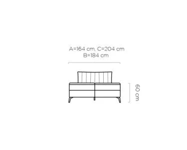 Gulta Marti 140/160/180 x 200 cm terakots - N1 Home