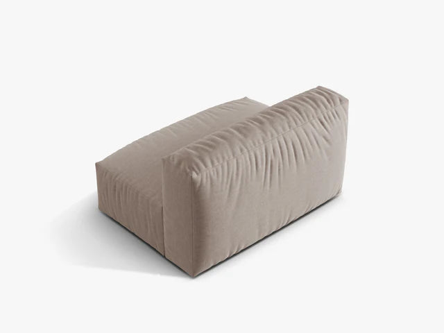 Modulārs dīvāns Martina Micadoni 106/75/132 cm Botruf Dark beige