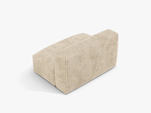 Modulārs dīvāns Martina Micadoni 106/75/132 cm Corduroy (Til03) Light beige