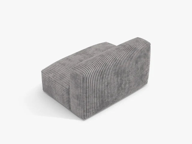 Modulārs dīvāns Martina Micadoni 106/75/132 cm Corduroy (Til86) Light grey
