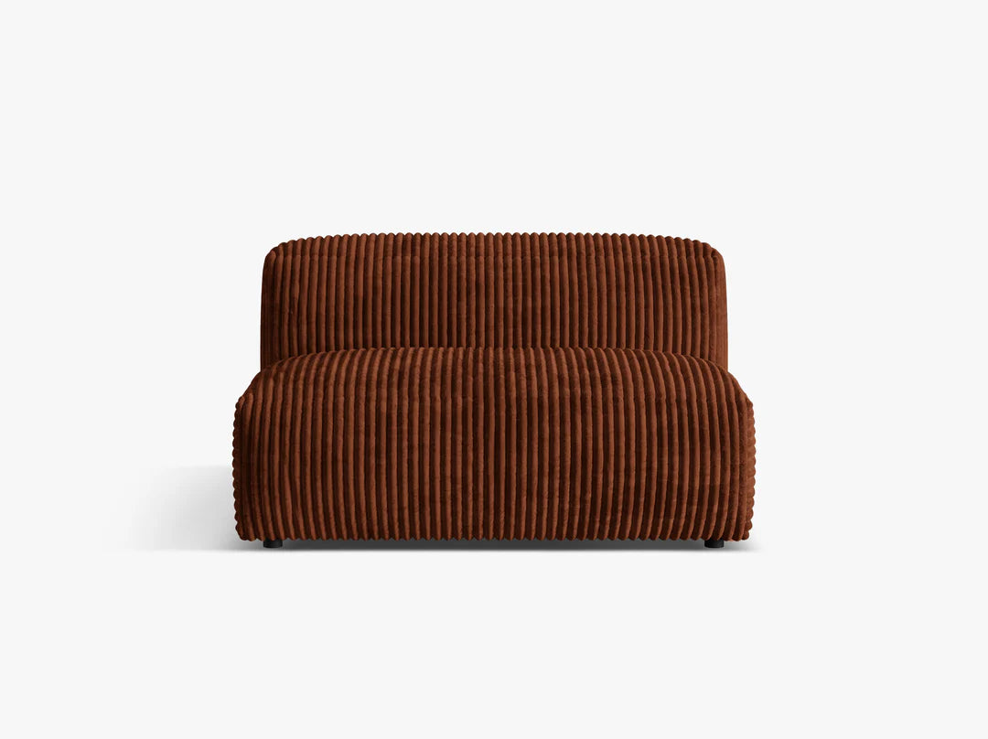 Modulārs dīvāns Martina Micadoni 106/75/132 cm Corduroy (Til52) Brick