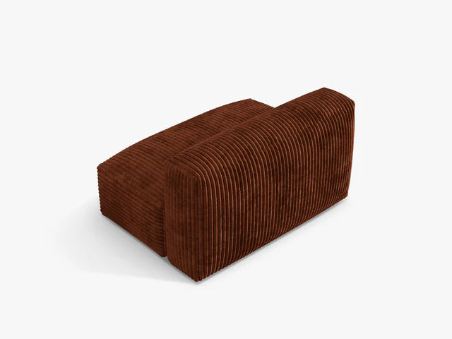 Modulārs dīvāns Martina Micadoni 106/75/132 cm Corduroy (Til52) Brick