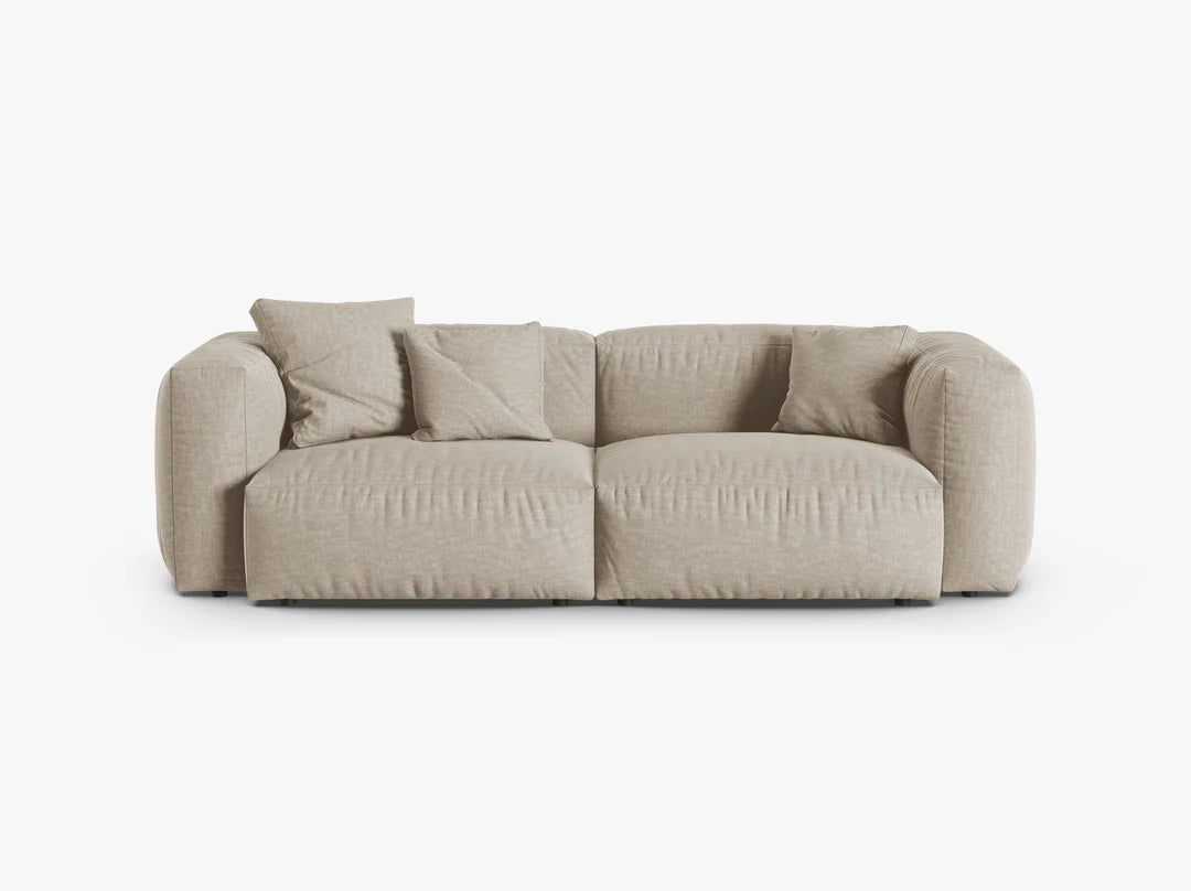 Dīvāns Martina Micadoni 106/90/240 cm Botoffee Light beige