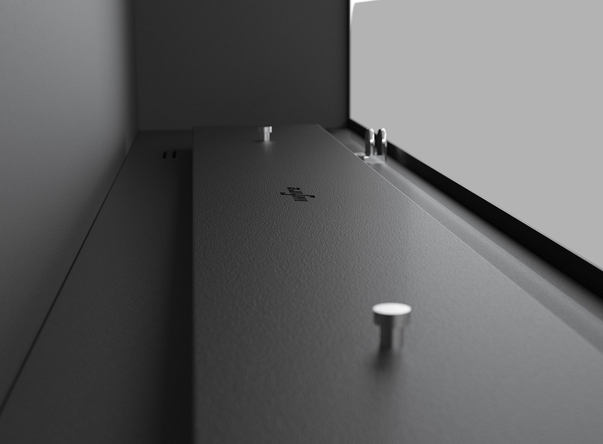 Boikamīns Inport 1 115/100/25 cm melns - N1 Home