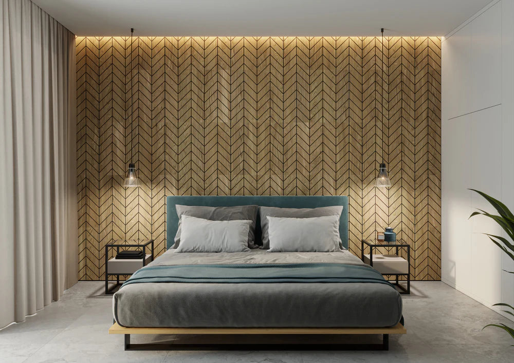 Frēzēti paneļi Sevilli 60/30 cm Amerikāņu valrieksts