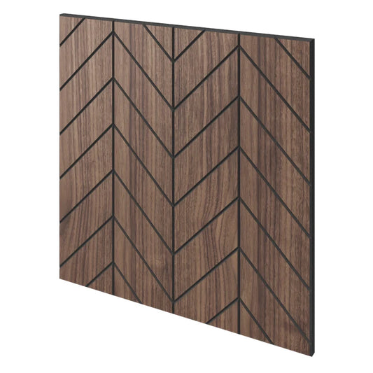 Frēzēti paneļi Versa 60/60 cm Amerikāņu valrieksts