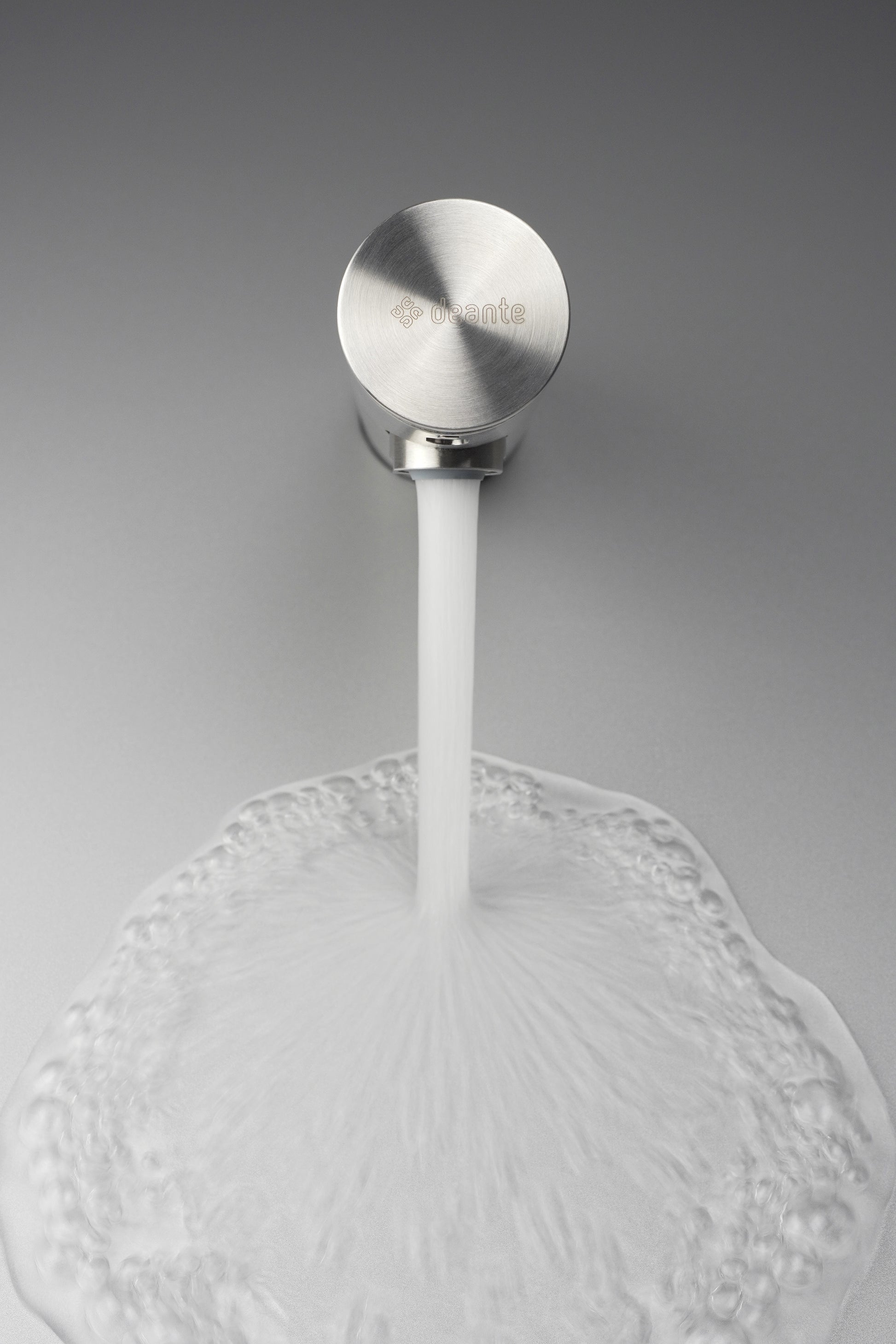 Izlietnes jaucējkrāns, bezkontakta, bez temperatūras regulēšanas - 4xAA Sense 205 mm matēts tērauds - N1 Home