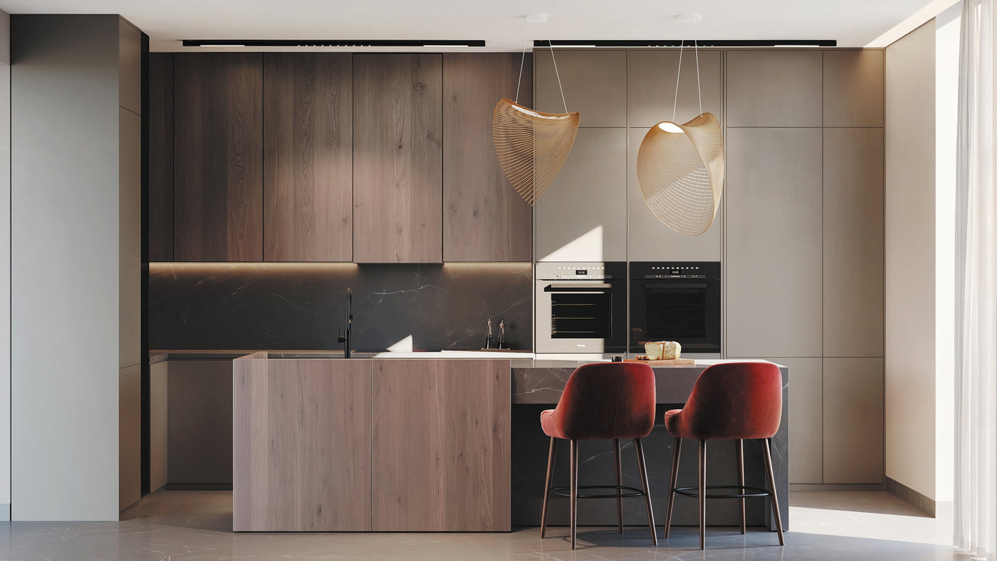 Virtuves maisītājs ar elastīgu snīpi - 2 veidu sprauslas Corda 435 mm hroms - N1 Home