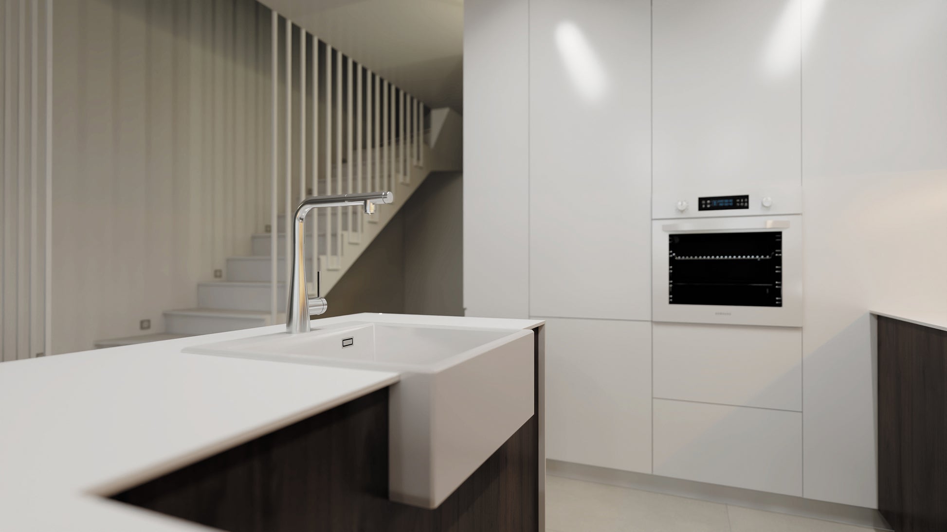 Virtuves jaucējkrāns ar ūdens filtra pieslēgumu un izvelkamu snīpi Eridan 33 cm hroms - N1 Home