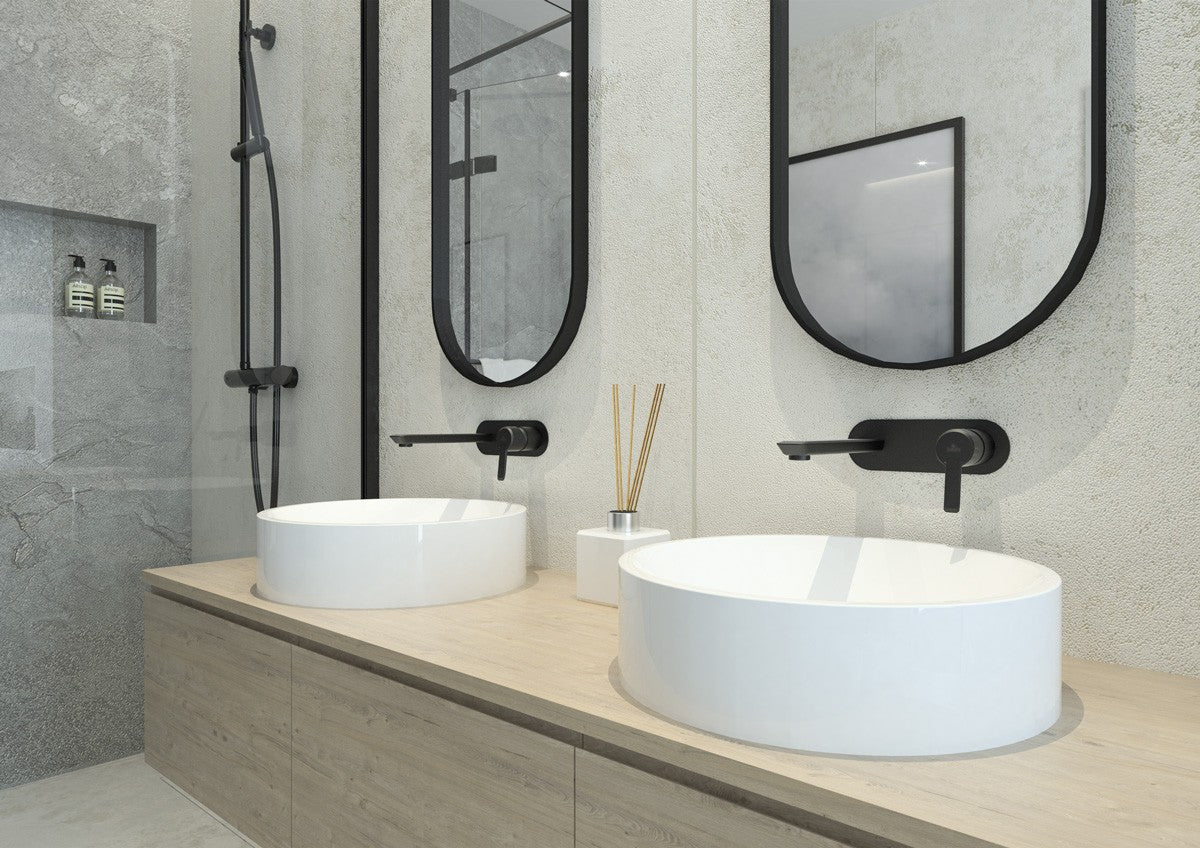 Iebūvēts izlietnes maisītājs Arnika 252 mm nero - N1 Home