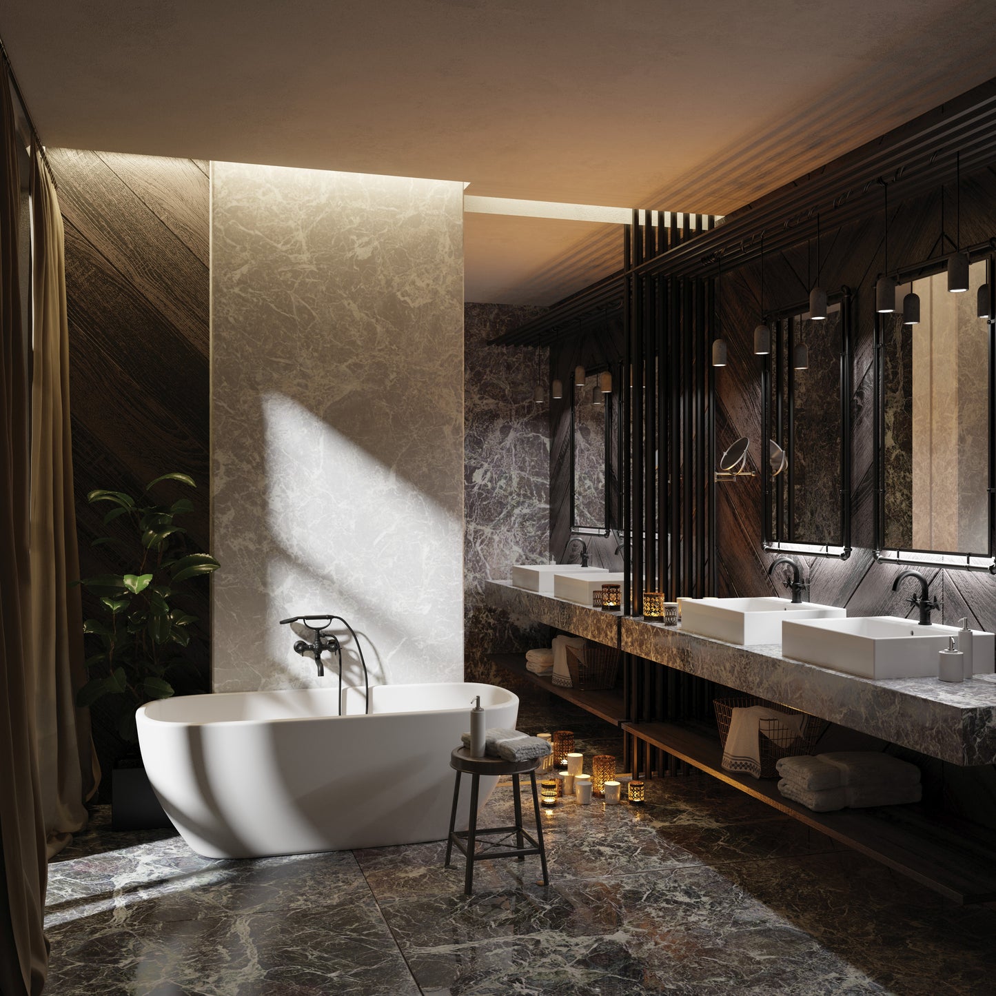 Izlietnes maisītājs Temisto 210 mm nero - N1 Home