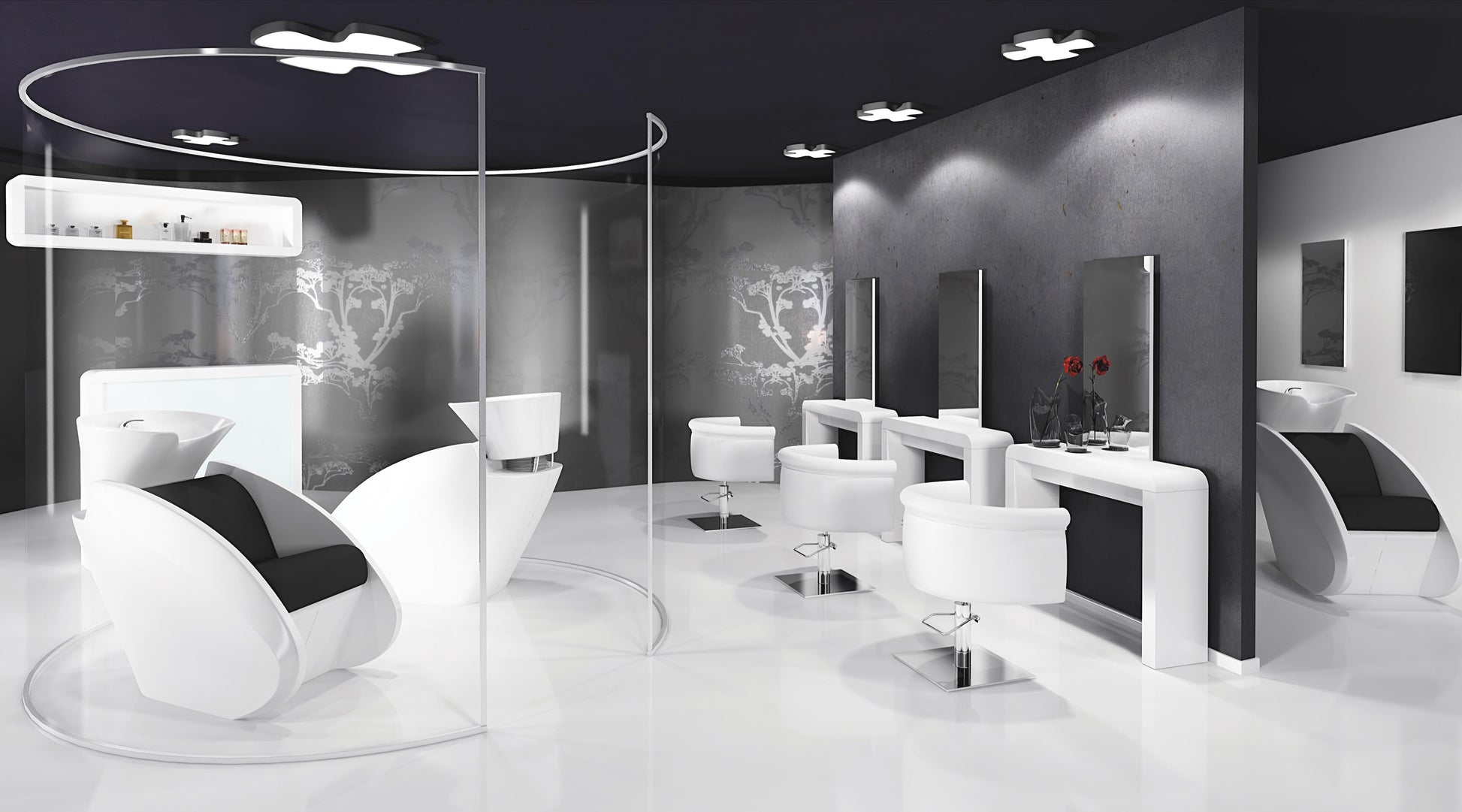 Frizētavas krēsls Refli 70/42/62 cm rozā - N1 Home