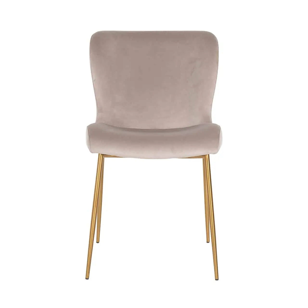 Krēsls Odessa (Set of 2) Richmond Interiors 85/49/64 cm khaki velvet - N1 Home