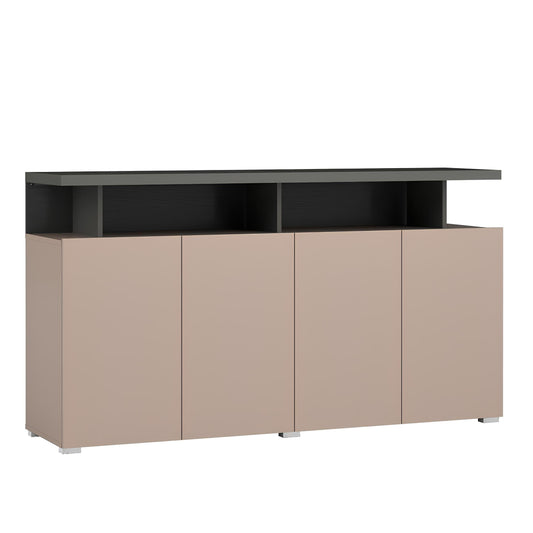 Kumode Serigi 153/84/40 cm congo/antracīts - N1 Home