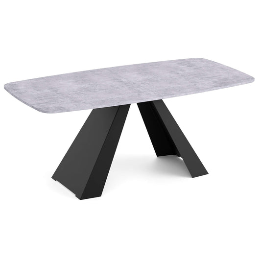 Galds Myra 160/76/80 cm pelēks Bellato - N1 Home