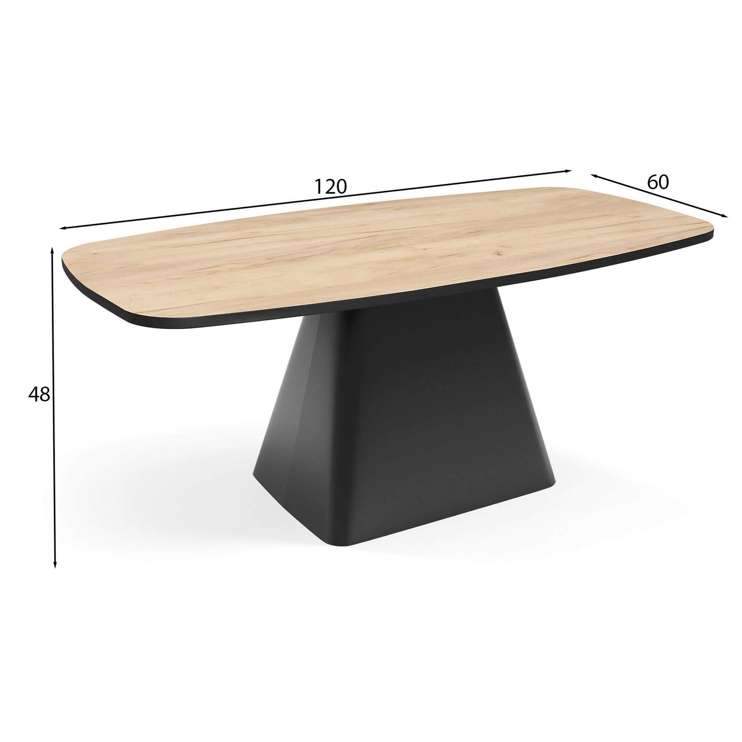 Kafijas galds Noil 120/60/48 cm kašmirs - N1 Home