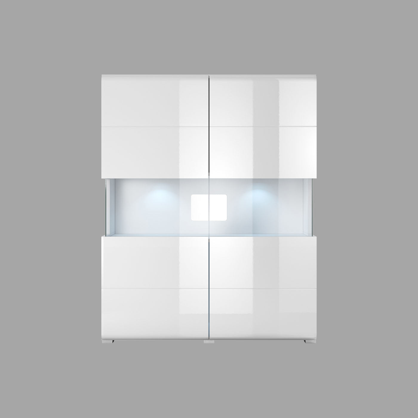 Kumode Tola 122/39/152 cm balts - N1 Home