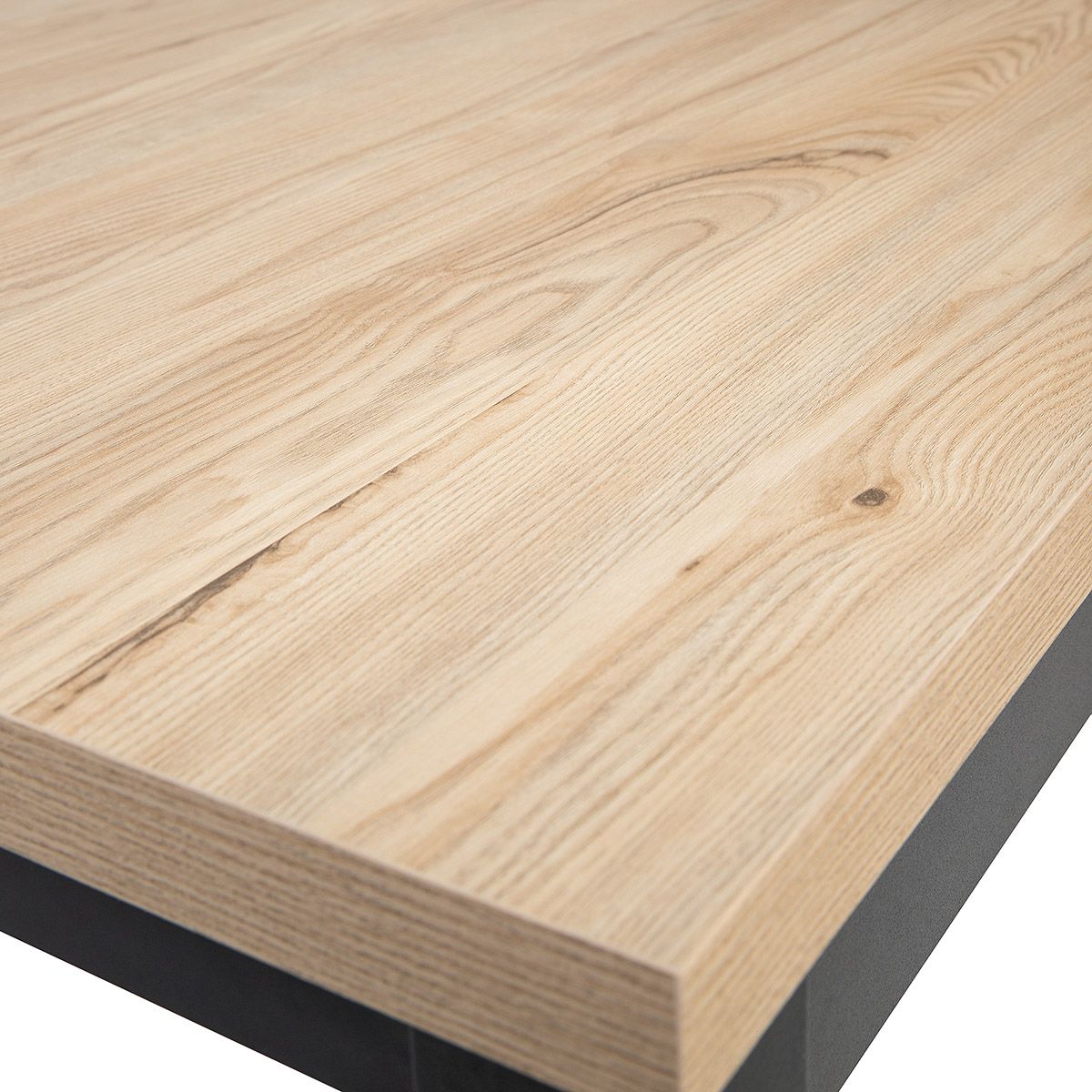 VITO galds taisnstūra galds melnas kājas 160x90cm