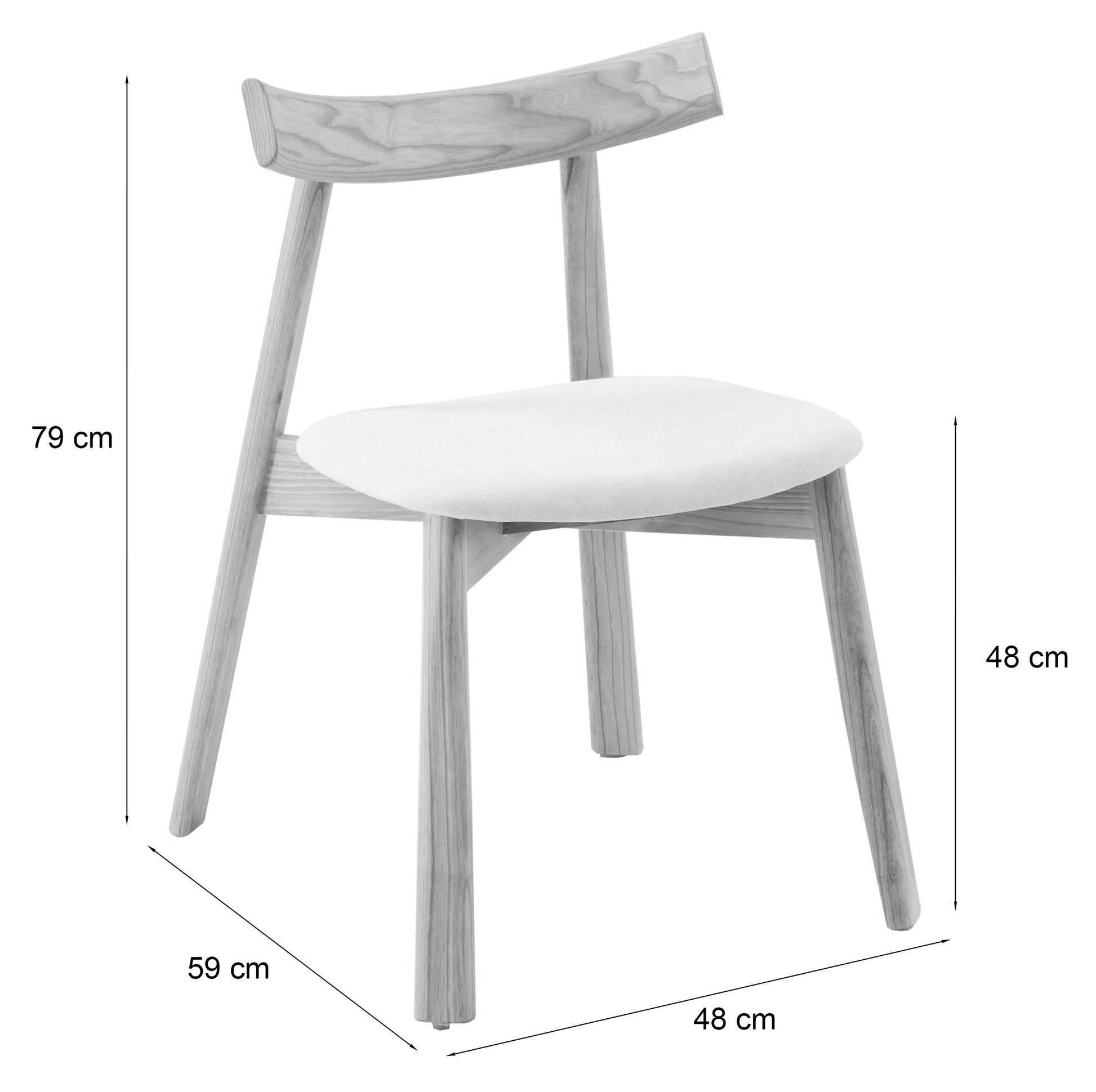 Krēsls Delis 79/48/59 cm tumši zaļs/melns - N1 Home