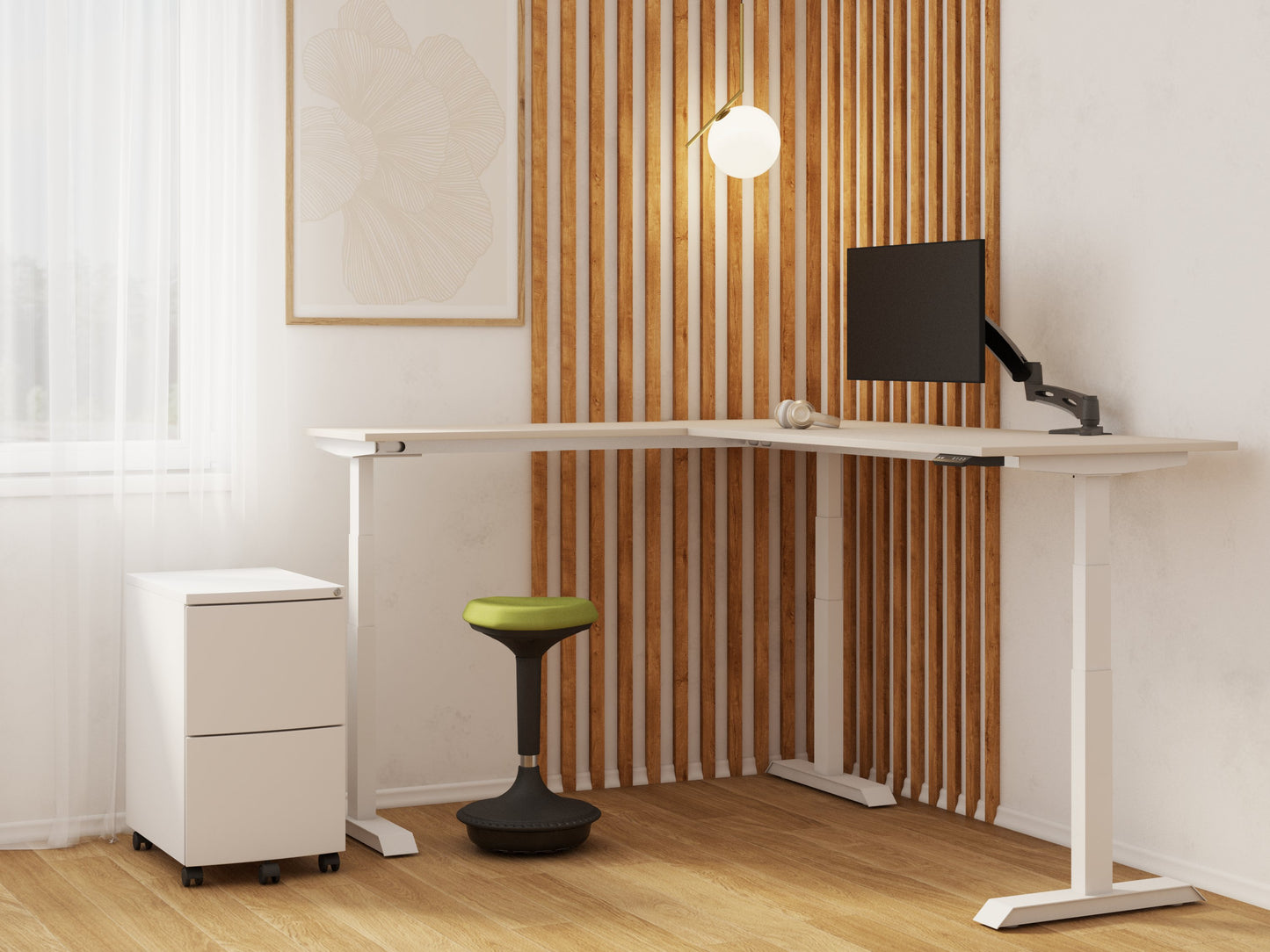 Regulējams rāmis Aktiva III 60-125 cm pelēks - N1 Home