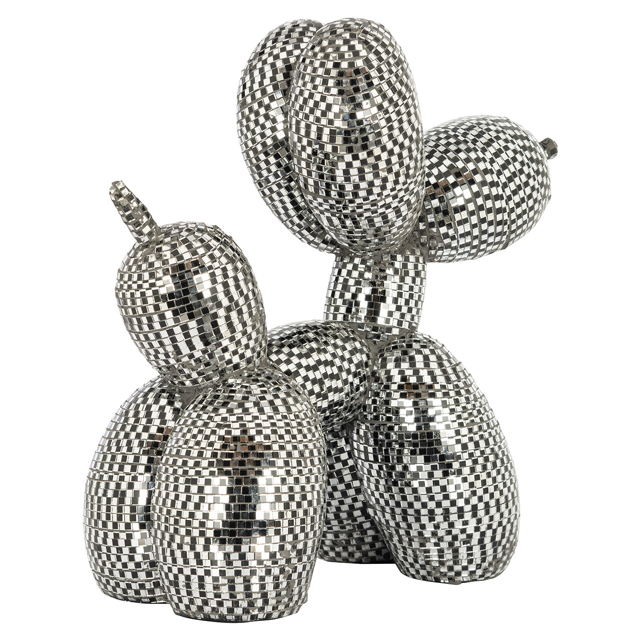 Dekoratīvs priekšmets Richmond Interiors Dog mirror medium 40/39/22 cm melns - N1 Home