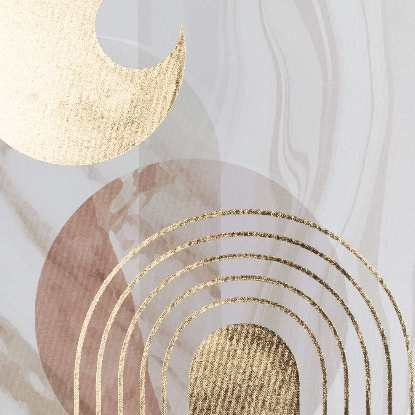 Glezna Zela 50/70 cm zelts/balts - N1 Home