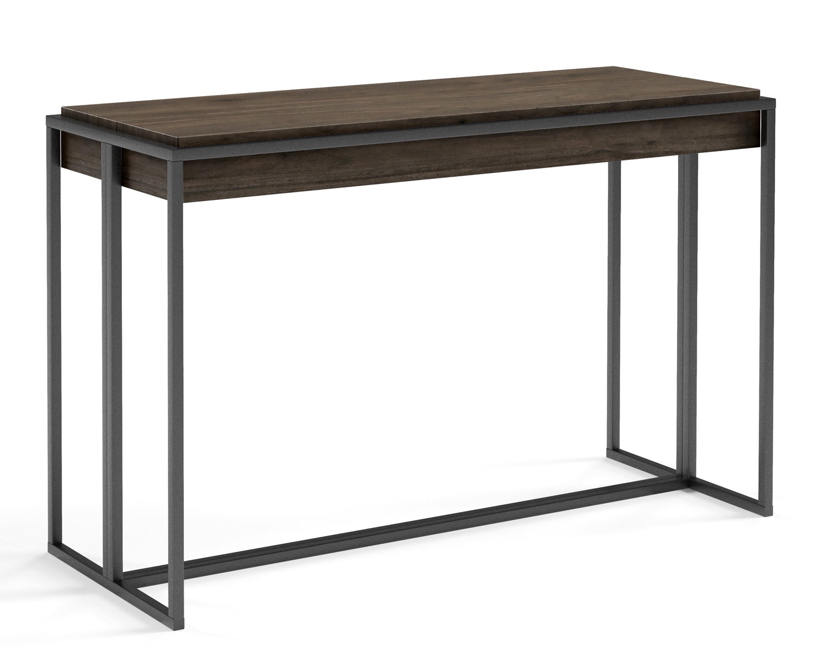 Konsole Aristo 78/18/100 cm rieksts Franklin tobacco - N1 Home