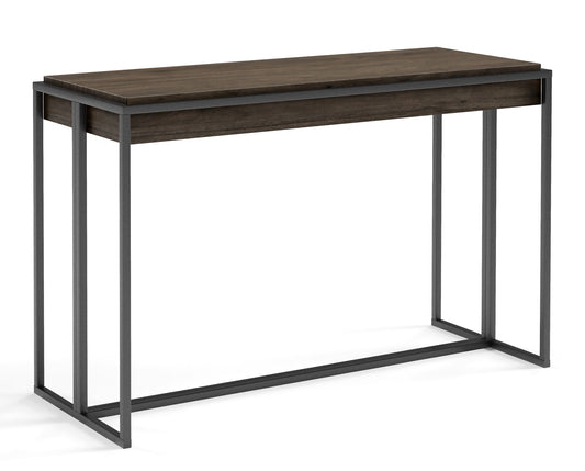 Konsole Aristo 78/18/100 cm rieksts Franklin tobacco - N1 Home