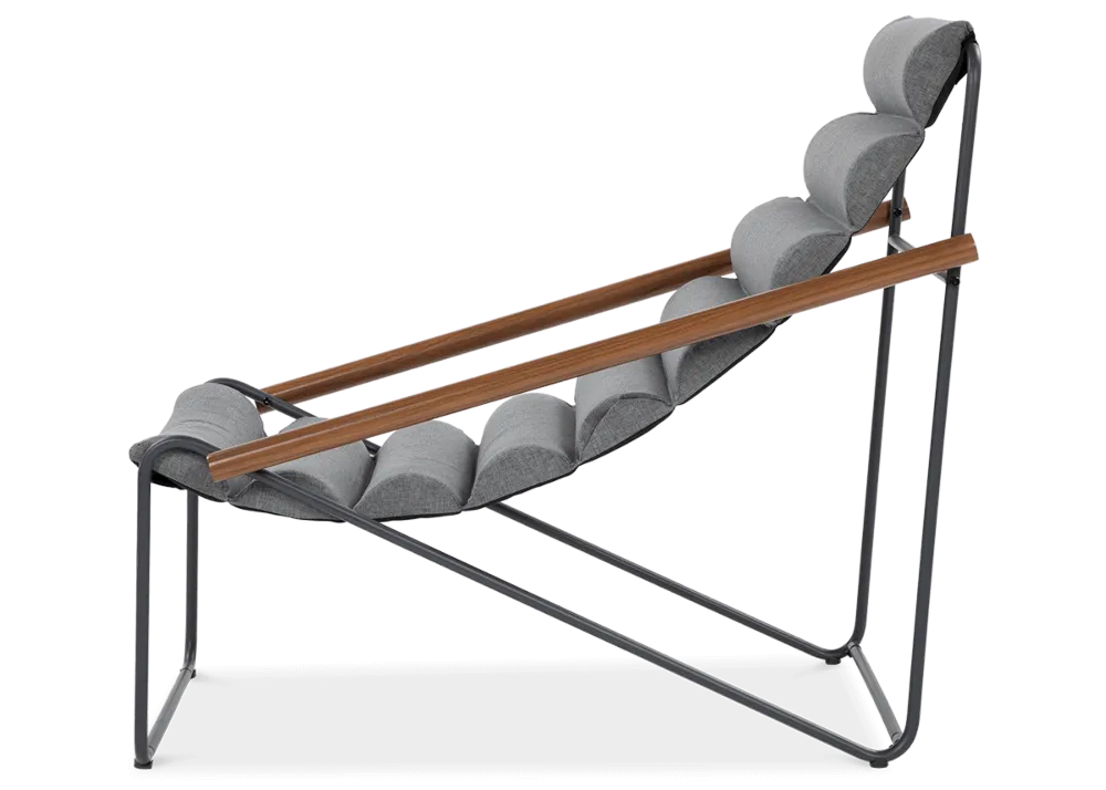 Balkona mēbeļu komplekts Arty tumši pelēks - N1 Home