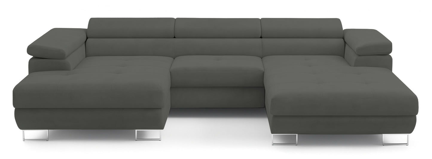 Dīvāns Nola 345/90/205 cm Gerra 120 - N1 Home