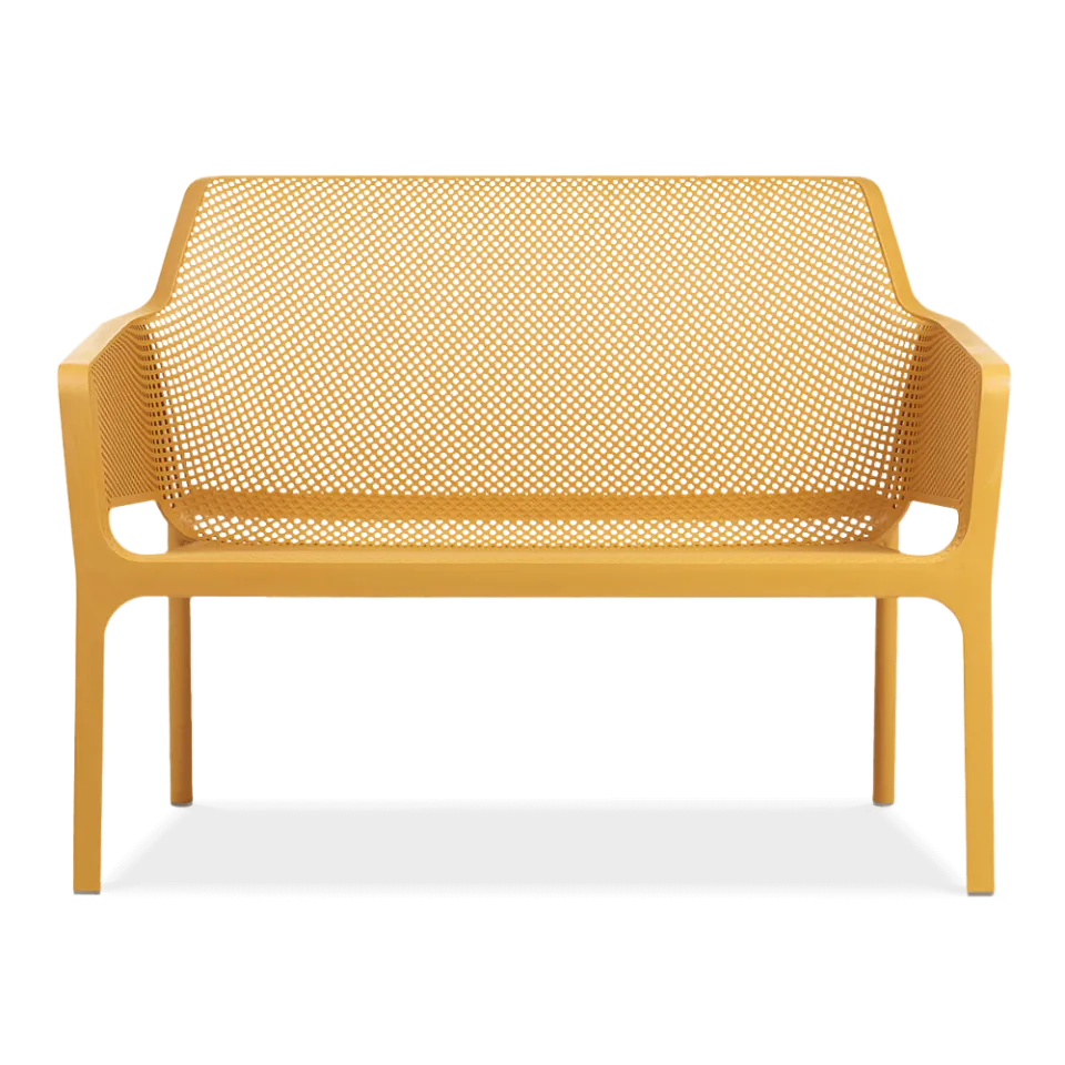 Soliņš - balkona dīvāns Narvi Beni 116/86/70 cm senape - N1 Home