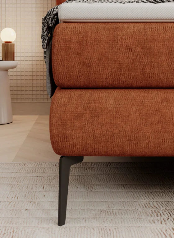 Gulta Baro 140/160/180 x 200 cm kanēlis - N1 Home