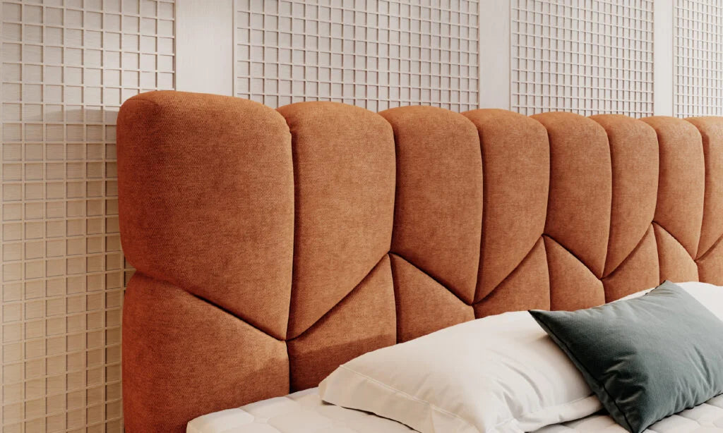 Gulta Baro 140/160/180 x 200 cm kanēlis - N1 Home