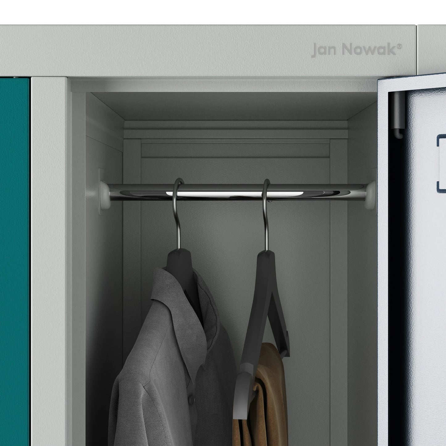 Veselības un drošības kabinets Barts 172/136/45 cm pelēks-daudzkrāsains - N1 Home