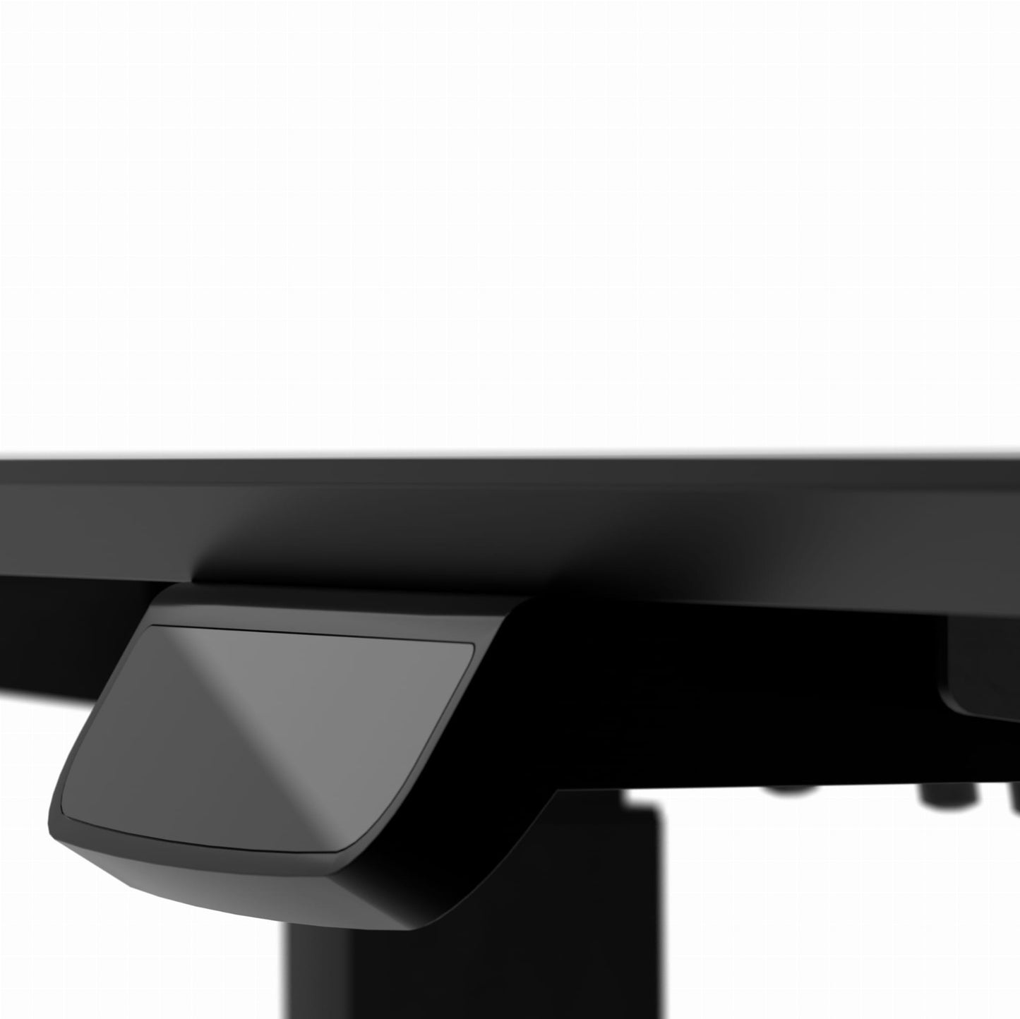 Galda virsma ar izgriezumiem 120/138 cm melns - N1 Home