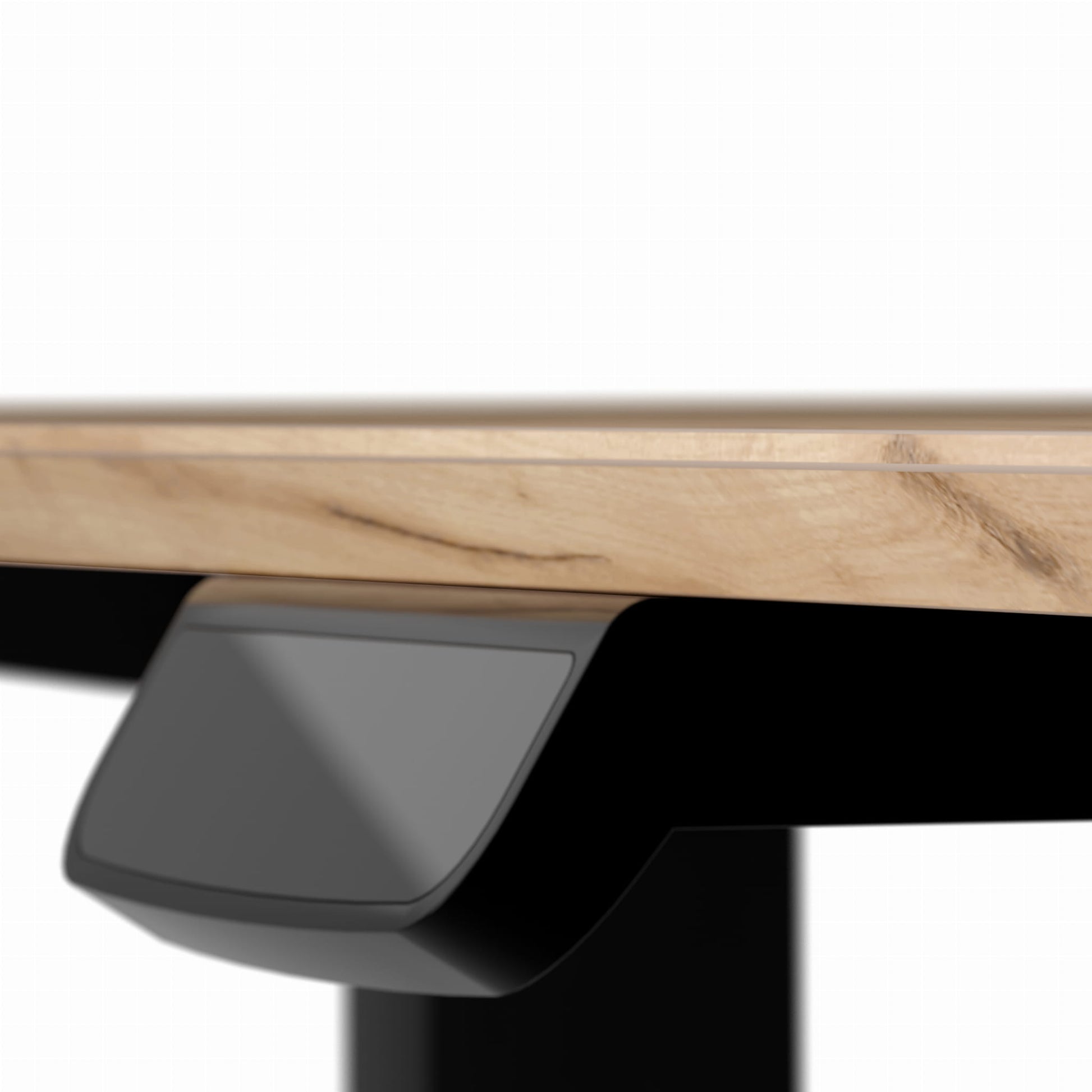 Galda virsma ar izgriezumiem 120/138 cm  kraft zelts ozols - N1 Home