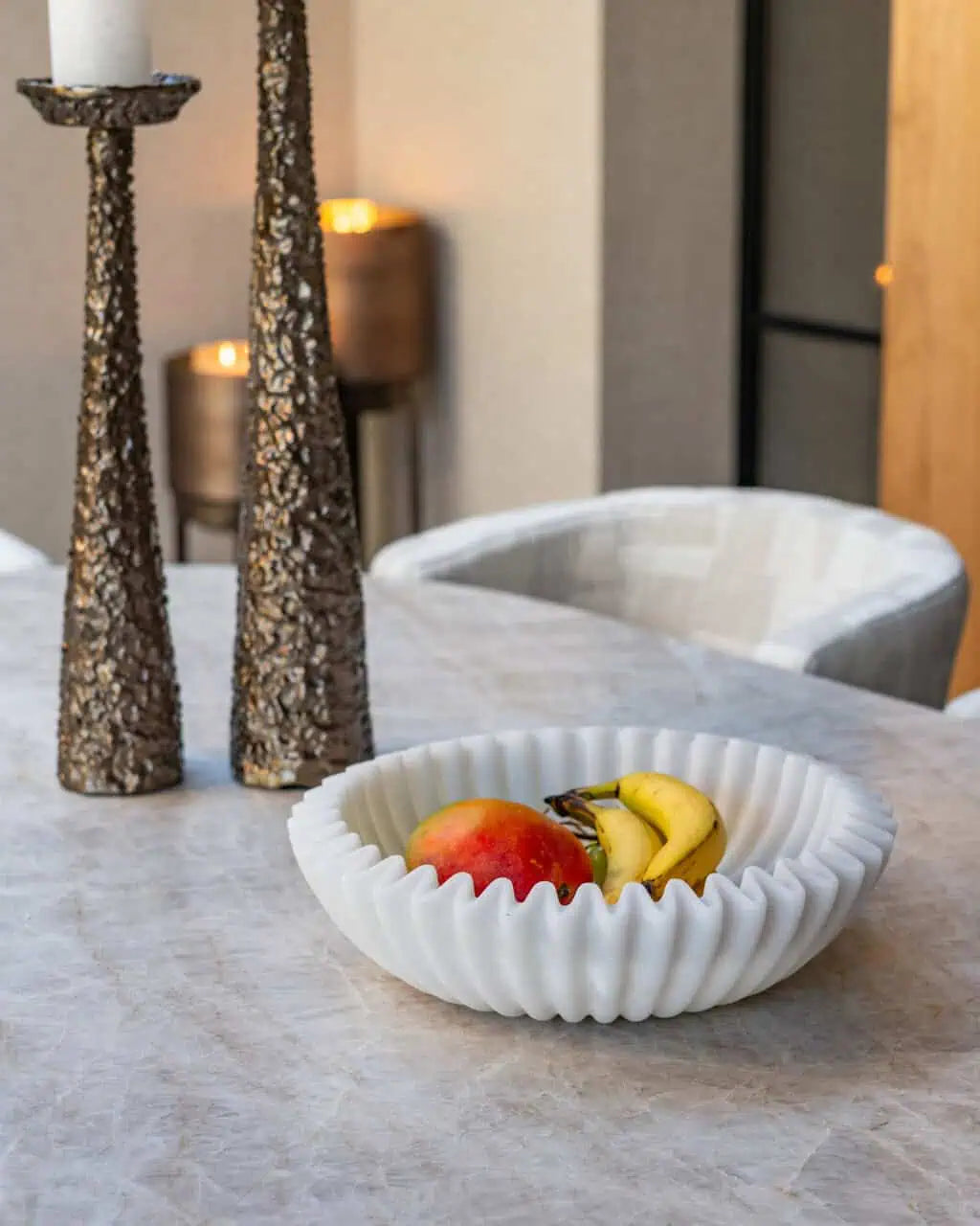 Bļoda Caline Richmond Interiors 10,7/38,4/38,4 cm  balts - N1 Home