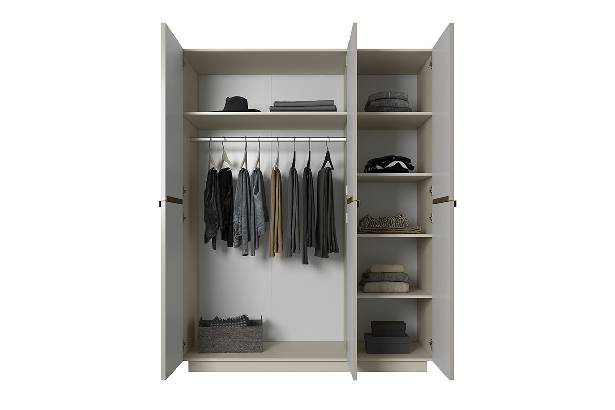 Skapis AUSTIN zelts 150/207/62 kašmirs - N1 Home