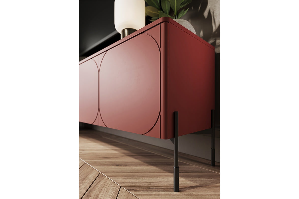 RTV kumode BARI ar atvilktni 204/65/45 terrakota - N1 Home