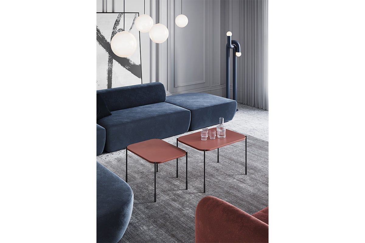 Kafijas galdiņš BARI 70/45/50 terrakota - N1 Home