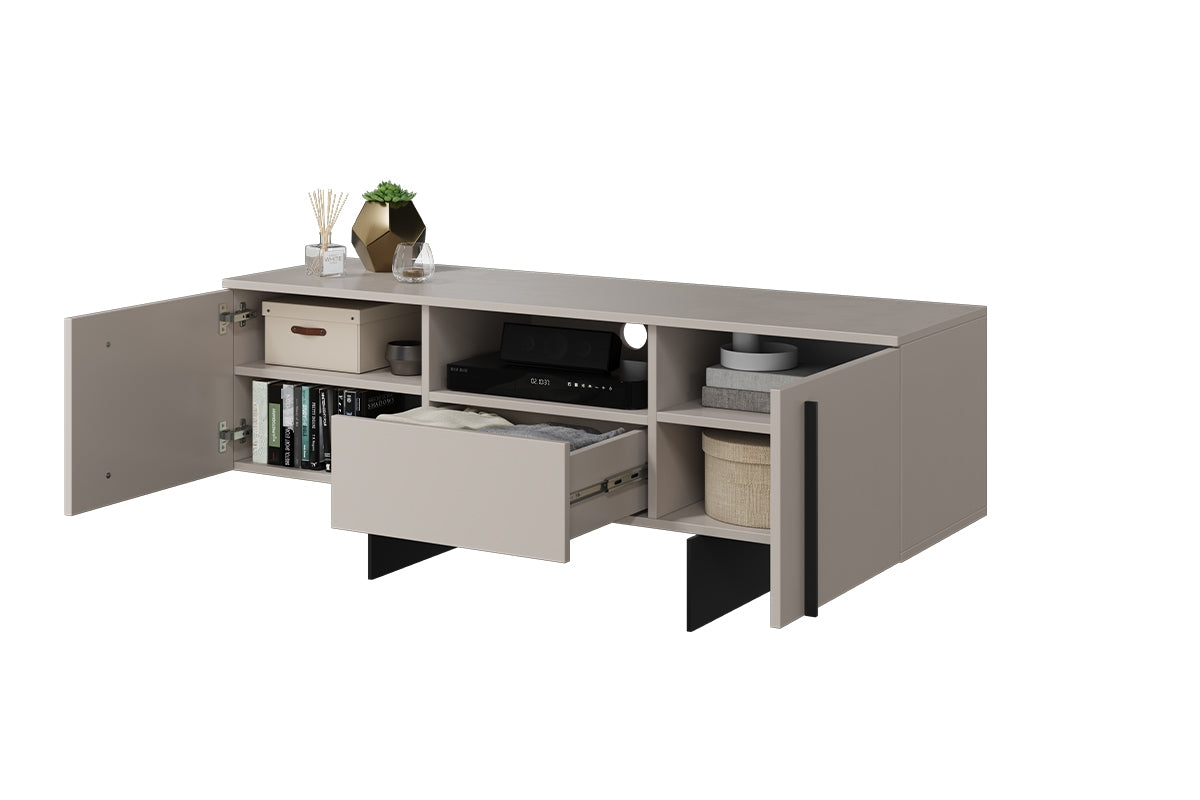 TV skapis Lare 150/57/45 cm kašmirs - N1 Home