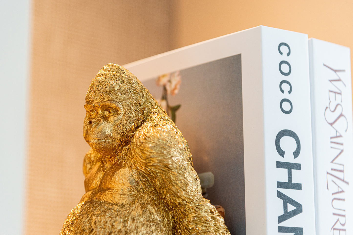 Grāmatu stendi Donky  Richmond Interiors 24/14/12 cm zelts - N1 Home