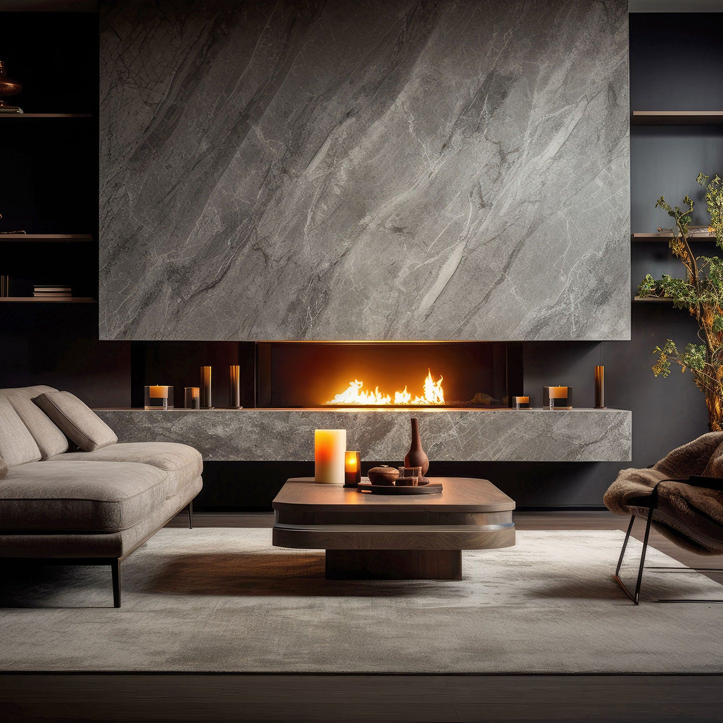 Biokamīns Lāpa BlasBurn 50/16; 60/16; 80/20; 100/20; 120/20; 150/20 x 7,5 cm melns - N1 Home